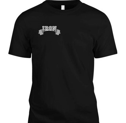 IRON BARBELL TEE